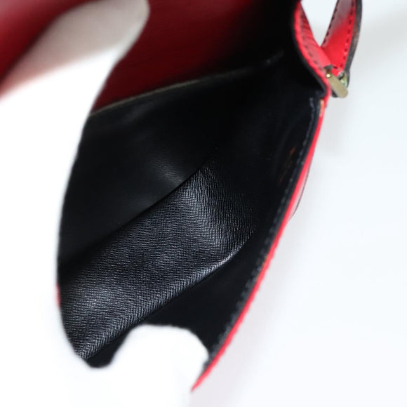 LOUIS VUITTON Epi Saint Cloud PM Shoulder Bag Red M52217 LV Auth 140991