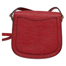 LOUIS VUITTON Epi Saint Cloud PM Shoulder Bag Red M52217 LV Auth 140991-2