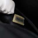 CHANEL Sequin Shoulder Bag Leather White Gold CC Auth 140995-12