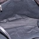CHANEL Wild Stitch Chain Shoulder Bag Patent leather Black Silver CC Auth 140996-12