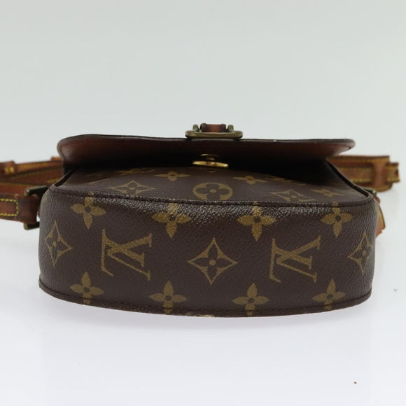 LOUIS VUITTON Monogram Saint Cloud PM Shoulder Bag M51244 LV Auth 140997