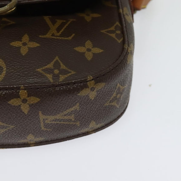 LOUIS VUITTON Monogram Saint Cloud PM Shoulder Bag M51244 LV Auth 140997