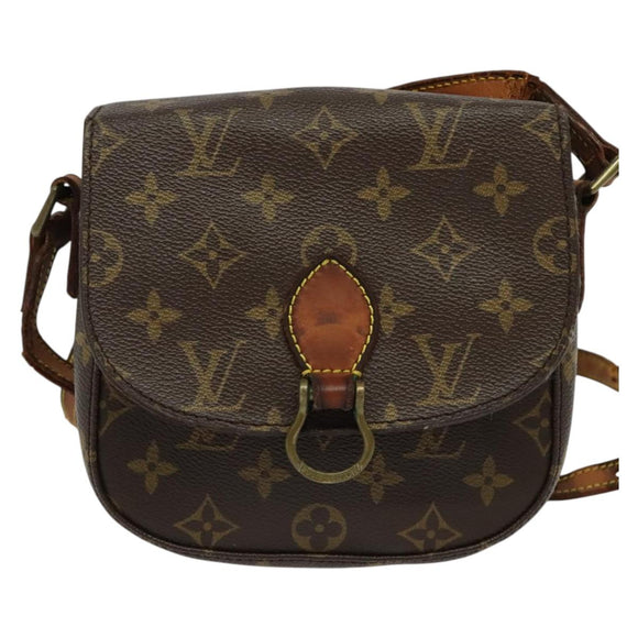 LOUIS VUITTON Monogram Saint Cloud PM Shoulder Bag M51244 LV Auth 140997