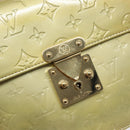 LOUIS VUITTON Monogram Vernis Spring Street Hand Bag Gris M91029 LV Auth 140998-19