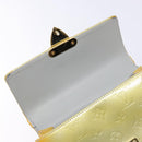 LOUIS VUITTON Monogram Vernis Spring Street Hand Bag Gris M91029 LV Auth 140998-20