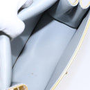 LOUIS VUITTON Monogram Vernis Spring Street Hand Bag Gris M91029 LV Auth 140998-11