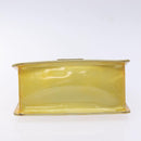 LOUIS VUITTON Monogram Vernis Spring Street Hand Bag Gris M91029 LV Auth 140998-5