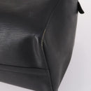 LOUIS VUITTON Epi Keepall 45 Boston Bag Black M42972 LV Auth 141001-9