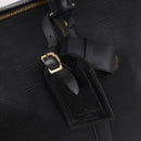LOUIS VUITTON Epi Keepall 45 Boston Bag Black M42972 LV Auth 141001-18