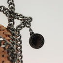 Stella MacCartney Chain Falabella Mini Bag Suede Pink 391698 Auth 141004-10