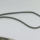 Christian Dior Honeycomb Canvas Shoulder Bag PVC White Gold Auth 141006-9