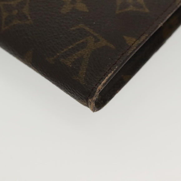 LOUIS VUITTON Monogram Bucket GM Accessory Pouch LV Auth 141013