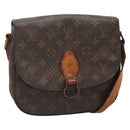 LOUIS VUITTON Monogram Saint Cloud GM Shoulder Bag M51242 LV Auth 141016-1