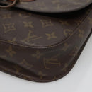 LOUIS VUITTON Monogram Saint Cloud GM Shoulder Bag M51242 LV Auth 141016-14