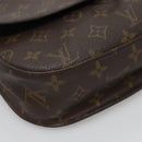 LOUIS VUITTON Monogram Saint Cloud GM Shoulder Bag M51242 LV Auth 141016-15
