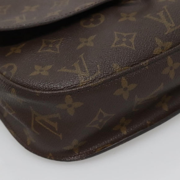 LOUIS VUITTON Monogram Saint Cloud GM Shoulder Bag M51242 LV Auth 141016