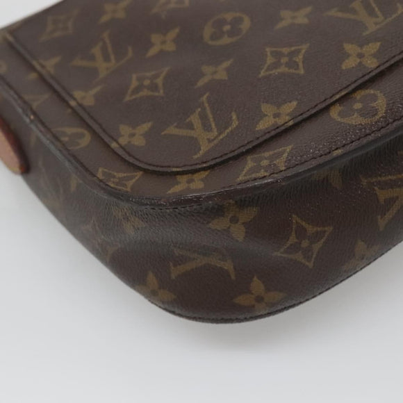 LOUIS VUITTON Monogram Saint Cloud GM Shoulder Bag M51242 LV Auth 141016