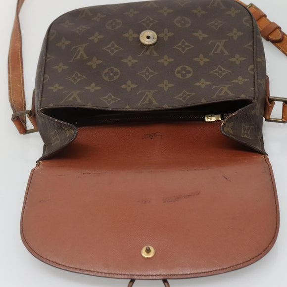 LOUIS VUITTON Monogram Saint Cloud GM Shoulder Bag M51242 LV Auth 141016