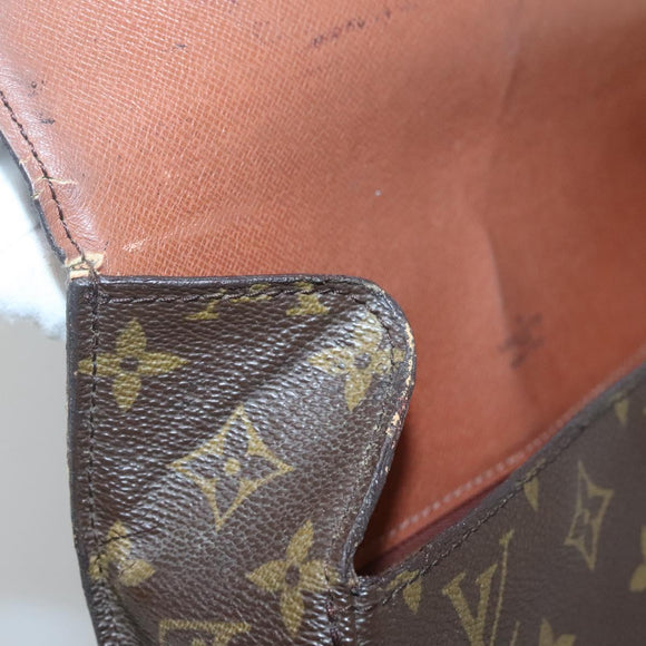 LOUIS VUITTON Monogram Saint Cloud GM Shoulder Bag M51242 LV Auth 141016