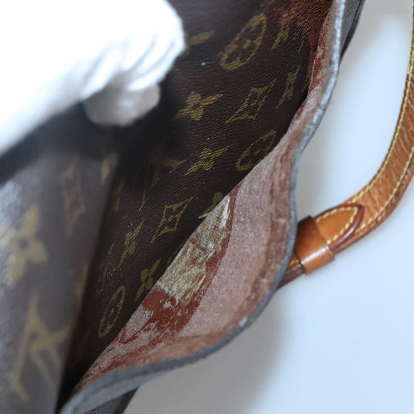 LOUIS VUITTON Monogram Saint Cloud GM Shoulder Bag M51242 LV Auth 141016