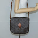 LOUIS VUITTON Monogram Saint Cloud GM Shoulder Bag M51242 LV Auth 141016-26