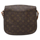 LOUIS VUITTON Monogram Saint Cloud GM Shoulder Bag M51242 LV Auth 141016-2