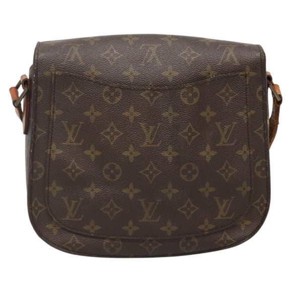 LOUIS VUITTON Monogram Saint Cloud GM Shoulder Bag M51242 LV Auth 141016