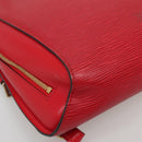 LOUIS VUITTON Epi Mabillon Backpack Castilian Red M52237 LV Auth 141017-15