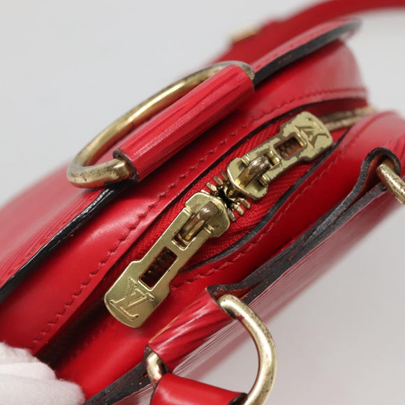 LOUIS VUITTON Epi Mabillon Backpack Castilian Red M52237 LV Auth 141017