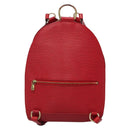 LOUIS VUITTON Epi Mabillon Backpack Castilian Red M52237 LV Auth 141017-2