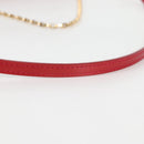 LOUIS VUITTON Vernis Clutch Ana Clutch Bag Rose Andian M90092 LV Auth 141020-15