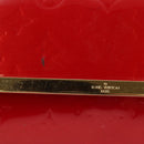 LOUIS VUITTON Vernis Clutch Ana Clutch Bag Rose Andian M90092 LV Auth 141020-3