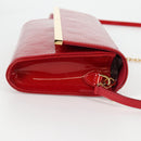 LOUIS VUITTON Vernis Clutch Ana Clutch Bag Rose Andian M90092 LV Auth 141020-6