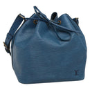 LOUIS VUITTON Epi Petit Noe Shoulder Bag Blue M44105 LV Auth 141022-1