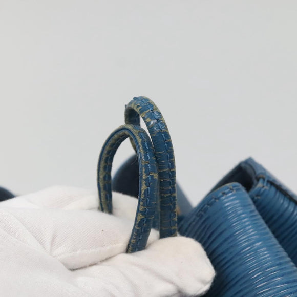 LOUIS VUITTON Epi Petit Noe Shoulder Bag Blue M44105 LV Auth 141022