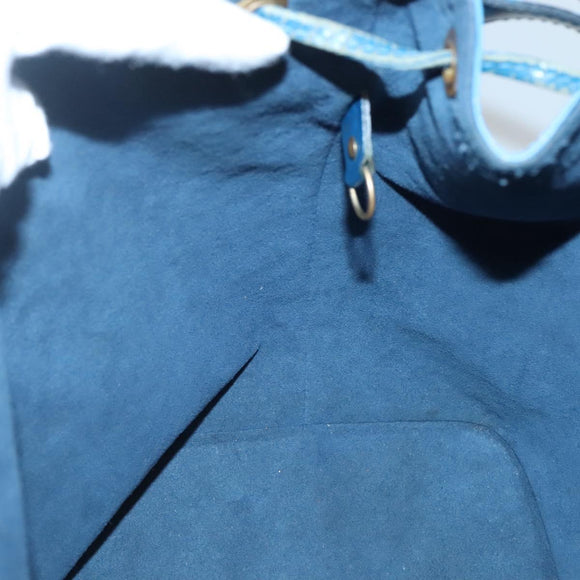 LOUIS VUITTON Epi Petit Noe Shoulder Bag Blue M44105 LV Auth 141022