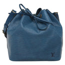 LOUIS VUITTON Epi Petit Noe Shoulder Bag Blue M44105 LV Auth 141022-13