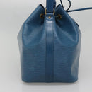 LOUIS VUITTON Epi Petit Noe Shoulder Bag Blue M44105 LV Auth 141022-3