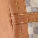 LOUIS VUITTON Damier Azur Noe Shoulder Bag N42222 LV Auth 141023V-17