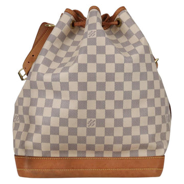 LOUIS VUITTON Damier Azur Noe Shoulder Bag N42222 LV Auth 141023V - 0