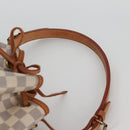 LOUIS VUITTON Damier Azur Noe Shoulder Bag N42222 LV Auth 141023V-8