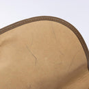 GUCCI GG Supreme Web Sherry Line Clutch Bag PVC Beige Gold 89 01 030 Auth 141030-9