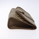 GUCCI GG Supreme Web Sherry Line Clutch Bag PVC Beige Gold 89 01 030 Auth 141030-3