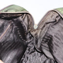 PRADA Shoulder Bag Nylon Green Gold Auth 141035-20