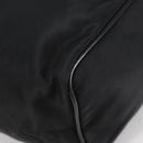 PRADA Chain Shoulder Bag Nylon Black Gold Auth 141036V-15