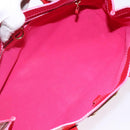 LOUIS VUITTON Monogram Vernis Wilshire PM Hand Bag Rose Pop M93643 Auth 141044-11