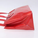 LOUIS VUITTON Monogram Vernis Wilshire PM Hand Bag Rose Pop M93643 Auth 141044-4