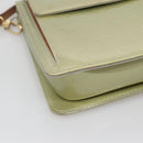 LOUIS VUITTON Monogram Vernis Motto Accessory Pouch Gris M91030 LV Auth 141045-15