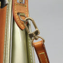 LOUIS VUITTON Monogram Vernis Motto Accessory Pouch Gris M91030 LV Auth 141045-18