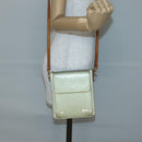 LOUIS VUITTON Monogram Vernis Motto Accessory Pouch Gris M91030 LV Auth 141045-22